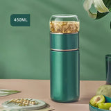 Thermos Thé Infuseur <br> Inox 450ml (400+50)