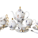 Service à Thé Anglais Moderne