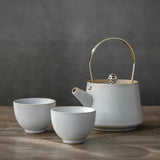 Théière en Céramique <br> Service 2 Tasses 220ml