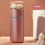 Thermos Thé Infuseur <br> Inox 450ml (400+50)