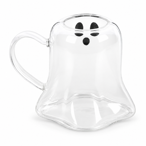 Tasse Halloween Fantôme <br> verre 500ml