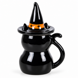 Tasse Chat Halloween <br> Noire 320ml