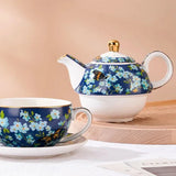 Service à Thé Floral <br> Porcelaine 480ml