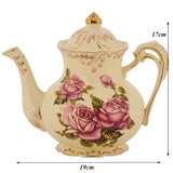 Théière Anglaise Vintage <br> Fleur