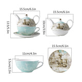 Théière Anglaise Solitaire <br> en Porcelaine 250ml