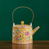 Théière Porcelaine Jaune