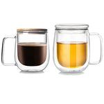 Tasse Double Paroi avec Couvercle