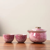 Service à Thé <br> Théière et Tasses Assorties 150ml