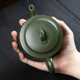 Théière chinoise en argile de Yixing <br> Verte 280 ml