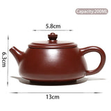 Théière Yixing <br> en Poterie de Chine 200ml