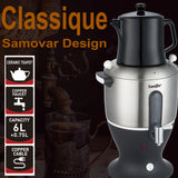 Samovar électrique <br> avec Théière 6L/750ml