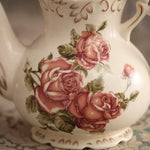 Théière Anglaise Vintage <br> Fleur