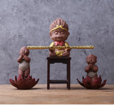 Tea Pet <br> Singe en Argile