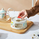Réchaud Théière en Porcelaine