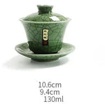 Théière Chinoise <br> Gaiwan Vert Celadon 130ml