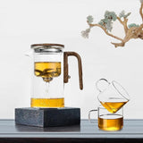 Théière avec Infuseur vidangeable