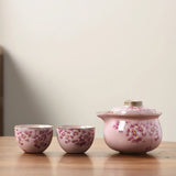 Service à Thé <br> Théière et Tasses Assorties 150ml