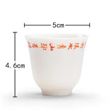 Petite Tasse Porcelaine <br> Peinte à la main 40ml