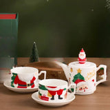 Théière Père Noël <br> Service 2 tasses 450ml