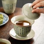 Théière Chinoise <br> Gaiwan Vintage 160ml