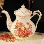 Théière Anglaise Vintage <br> Fleur