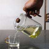 Théière en Verre avec Filtre en Verre