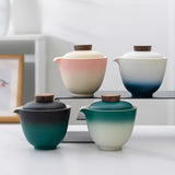 Gaiwan Céramique et Bois