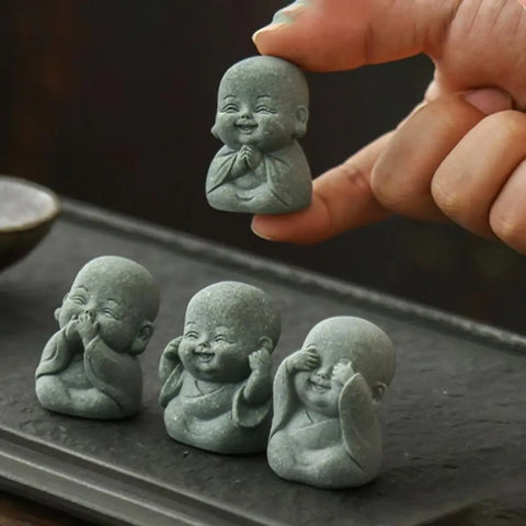 Tea Pets <br> Gong Fu Figurine Bouddha