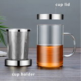 Tasse avec Filtre et Couvercle