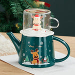 Théière de Noël <br> Porcelaine 500ml