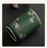 Tasse en Porcelaine <br> Verte 280-350ml