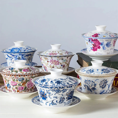 Gaiwan Porcelaine