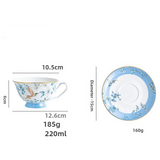 Théière en Porcelaine Anglaise <br> et Tasse 440-900ml