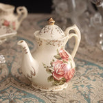 Théière Anglaise Vintage <br> Fleur