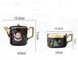 Théière Père Noël <br> Service 2 Tasses 420ml