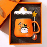 Tasse Halloween avec Couvercle et cuillère
