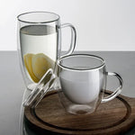 Tasse Double Paroi Avec Couvercle <br> 250ml/350ml/450ml