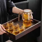 Théière en Verre <br> Avec Infuseur en Verre 600ml