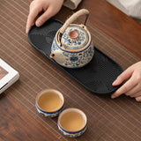 Théière 2 tasses et plateau