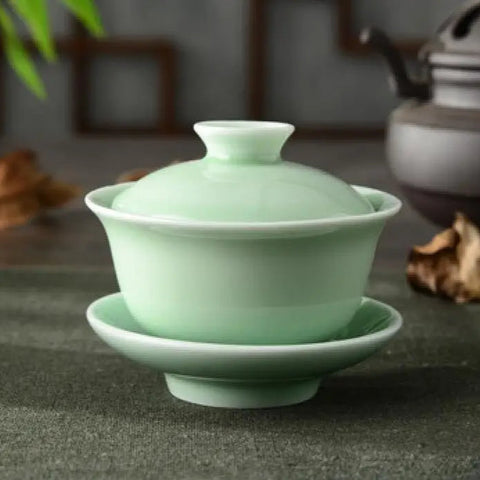 Theiere chinoise celadon