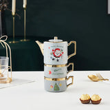Théière Père Noël <br> Service 2 Tasses 420ml