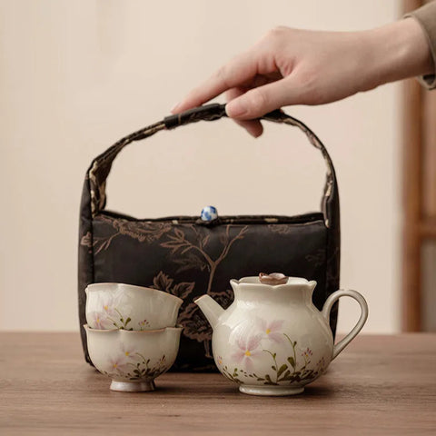 Service à Thé de Voyage <br> 2 Tasses 170ml