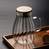 pichet théière verre