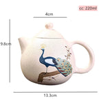 Théière Yixing Naturelle <br> Blanche 220ml