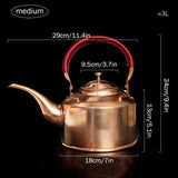 Bouilloire en Cuivre <br> 2-3-4L