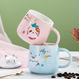 Mug Chat <br> Avec Couvercle 400ml