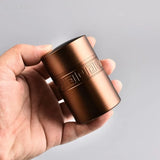 Boîte à Thé en Métal <br> Double Couvercle
