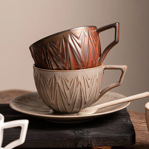 Tasse en Grès Vintage