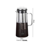 Théière Infusion à Froid <br> Verre 1L-1,4L