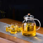 Théière en Verre avec Infuseur <br> 600ml à 1,2L